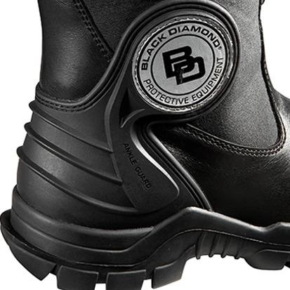 Black diamond leather boots Clearance